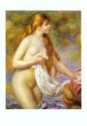 Pierre Renoir Bather with Long Hair Norge oil painting reproduction